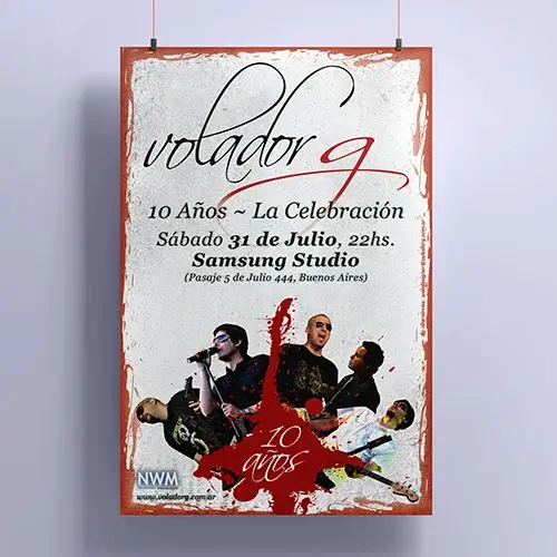 Poster Volador G